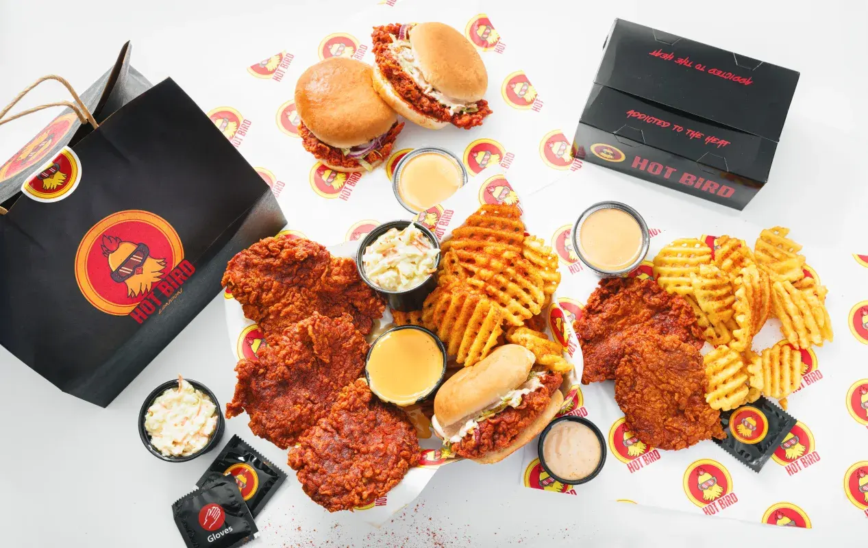 Hot Bird spread